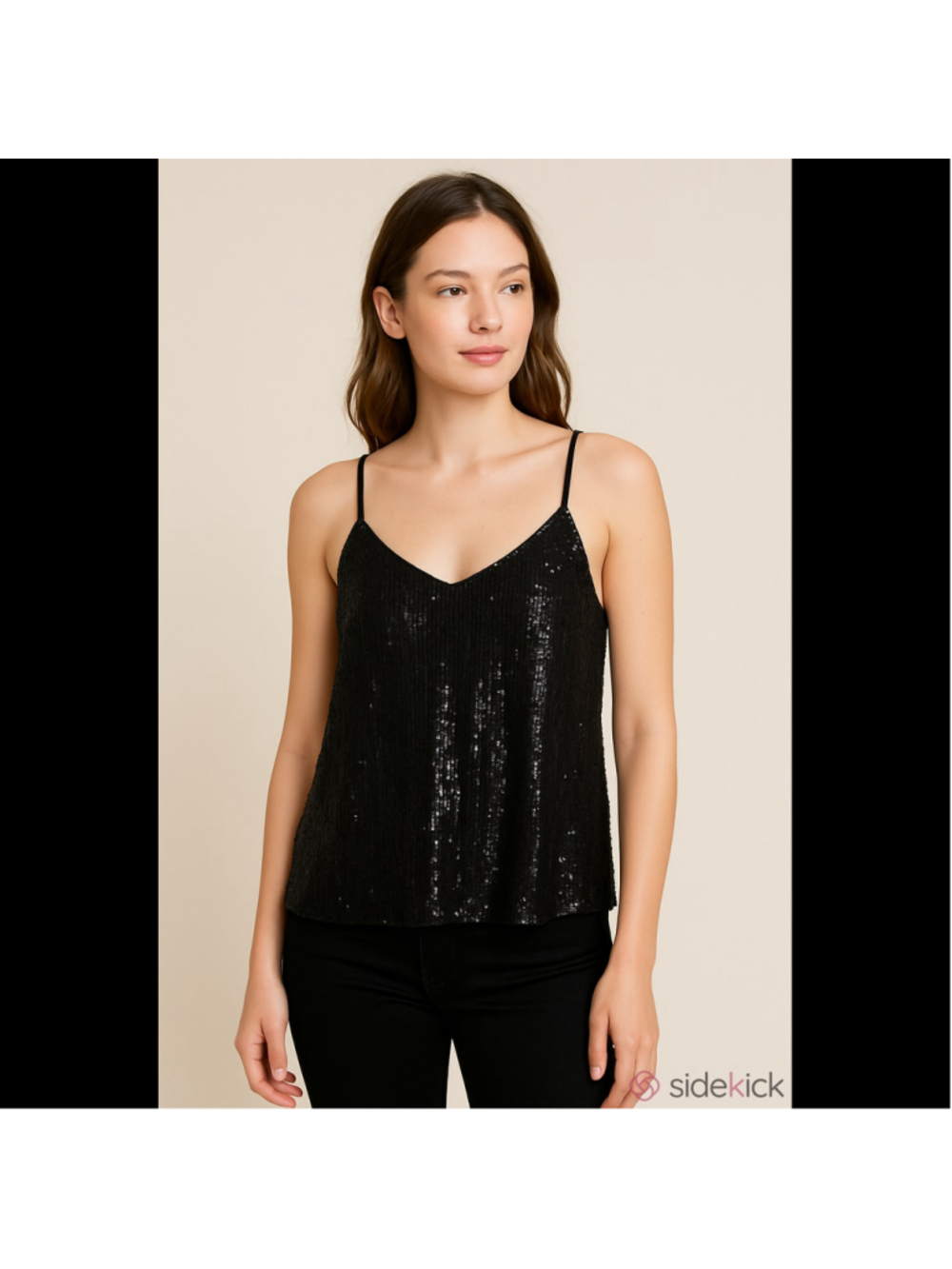 The MLV "Ozzy" Sequin Cami Top. XS